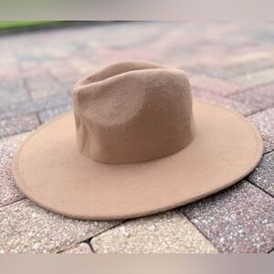 Women's Tan Felt Like Cowgirl Hat